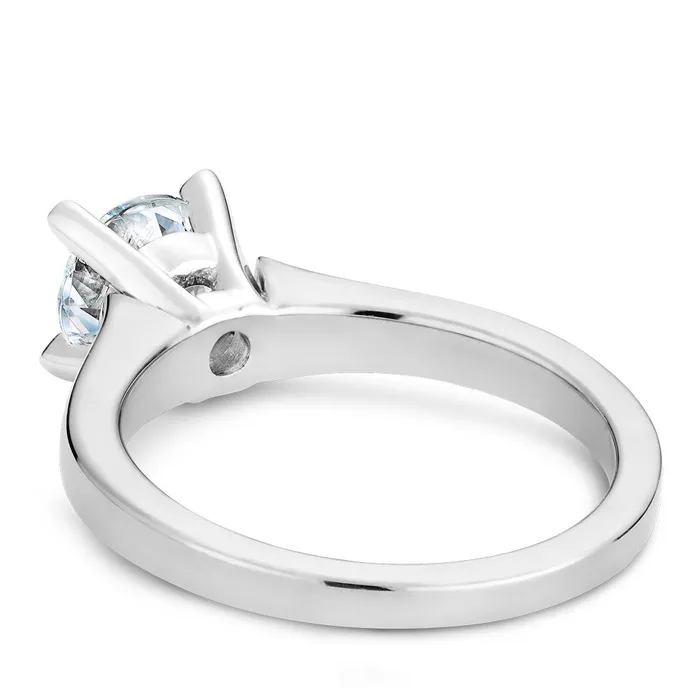 Rings International Diamond Center Noam Carver White Gold Engagement Ring Setting with Prongs