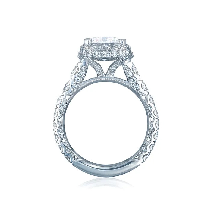 Rings International Diamond Center Tacori Platinum RoyalT Engagement Ring Setting 195 CTW Rings International Diamond Center Tacori Platinum RoyalT Engagement Ring Setting 195 CTW