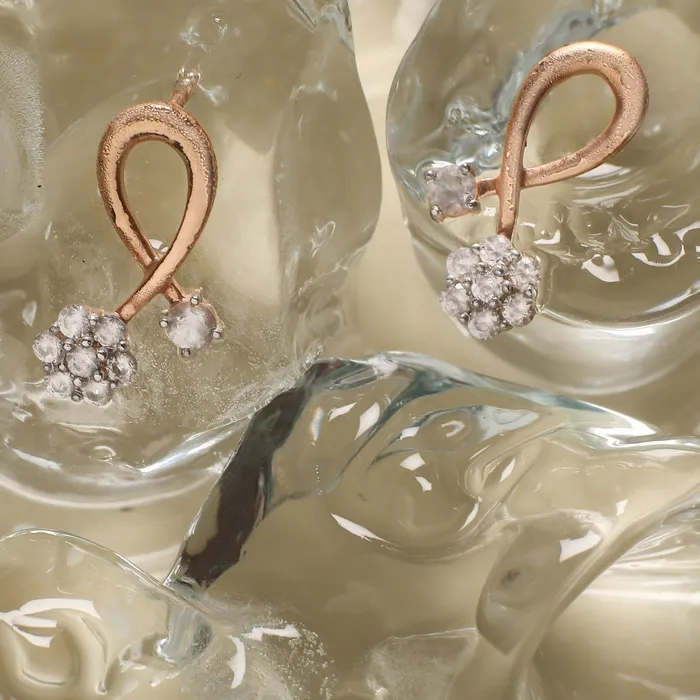 Rings SILVER Infinity CZ Silver Studs