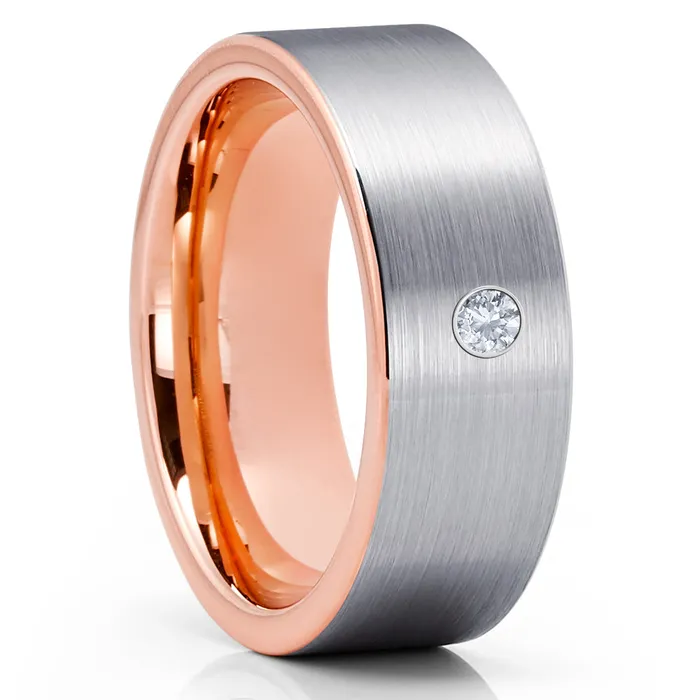 Rose Gold Wedding Ring Diamond Wedding Band Rose Gold Band Wedding Ring Clean Casting Jewelry Rings Rose Gold Wedding Ring Diamond Wedding Band Rose Gold Band Wedding Ring Clean Casting Jewelry Rings
