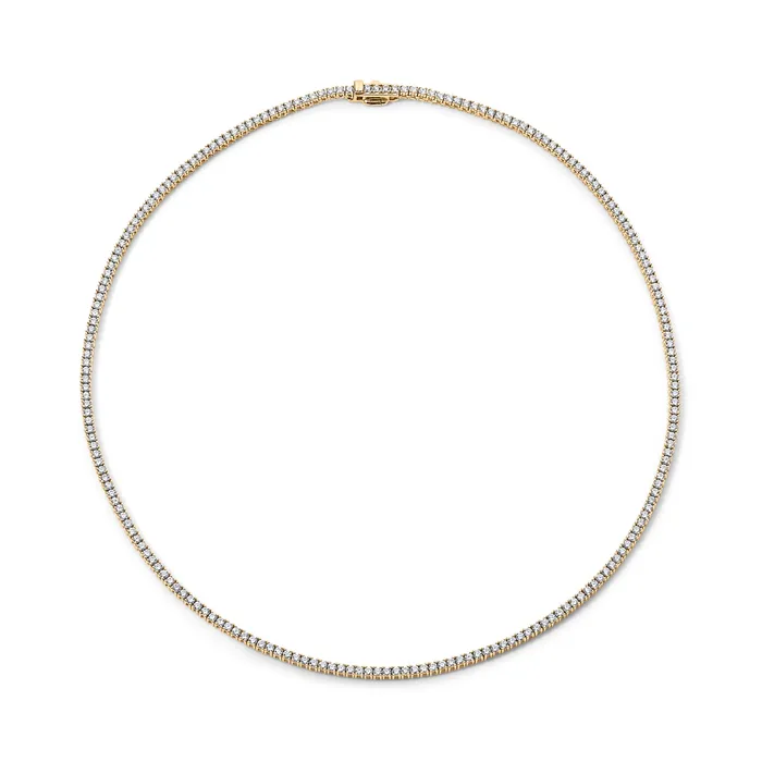 SG Fine Petite Diamond Tennis Necklace Necklaces