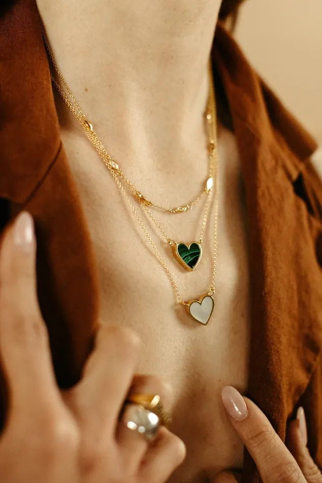 Sierra Winter Jewelry Necklaces Lovestruck Necklace Malachite