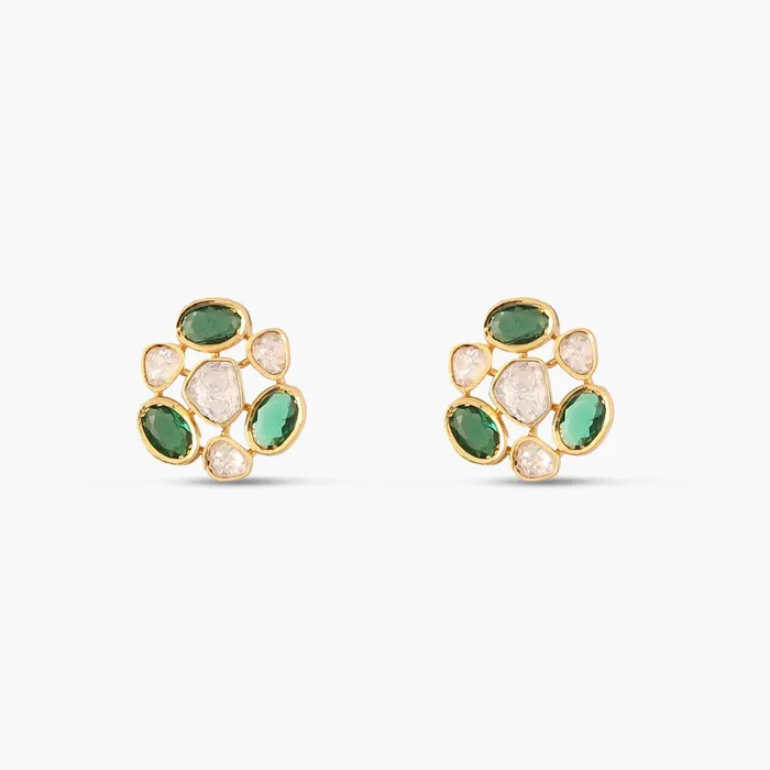SILVER Earrings Nova Moissanite Silver Stud Earrings