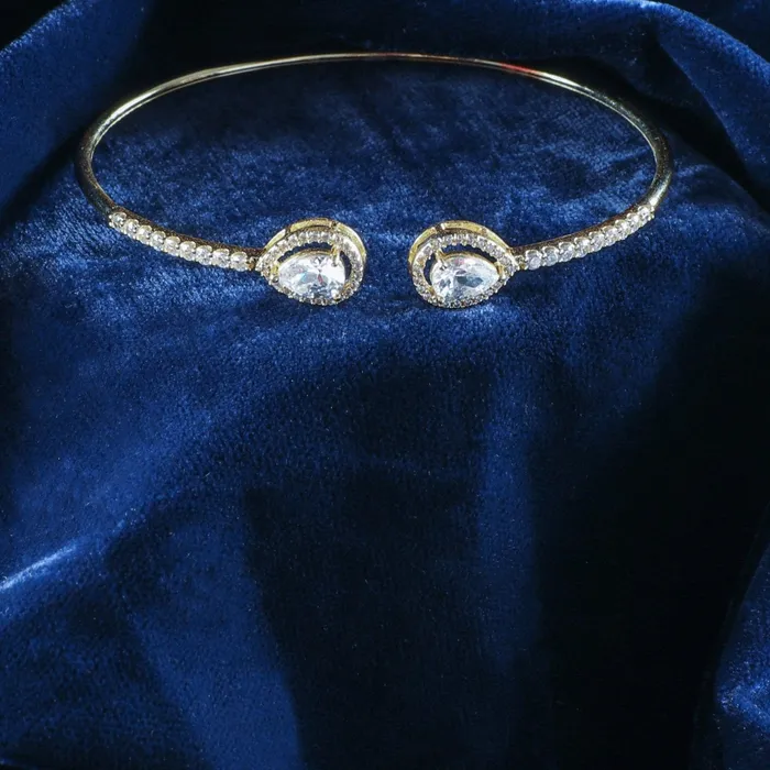 Solara CZ Gold Plated Silver Bracelet SILVER Bracelets