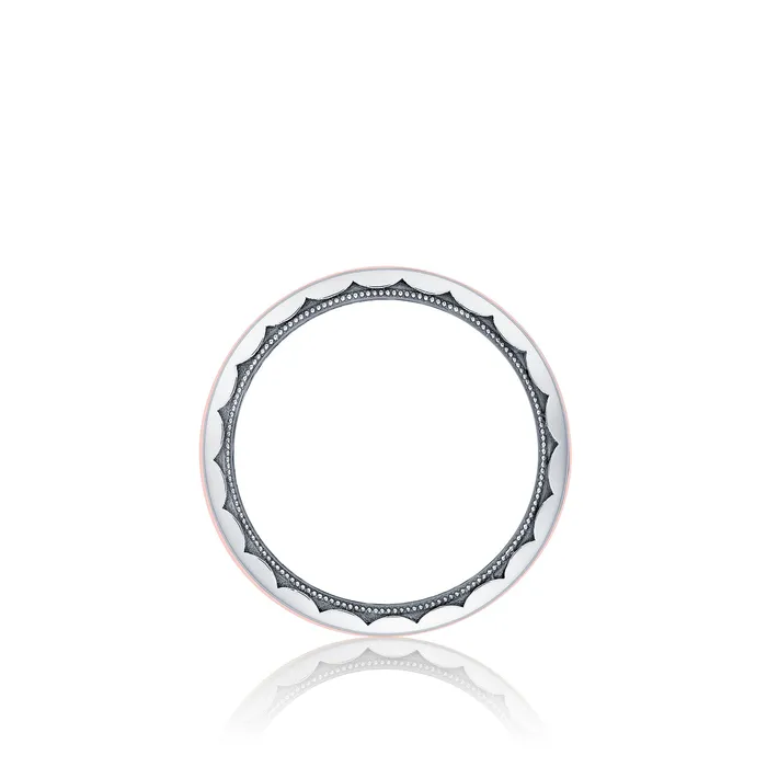 Tacori Sculpted Crescent Wedding Band Platinum 18k Rose Gold 7mm International Diamond Center Rings Tacori Sculpted Crescent Wedding Band Platinum 18k Rose Gold 7mm International Diamond Center Rings
