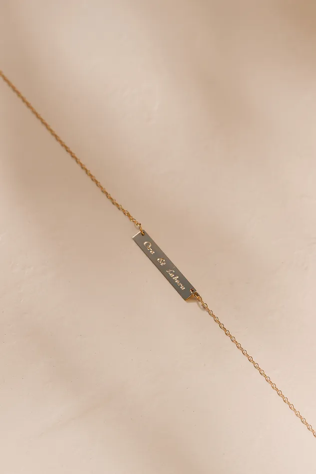 The Little Catholic Necklaces Benedict Necklace Ora et Labora
