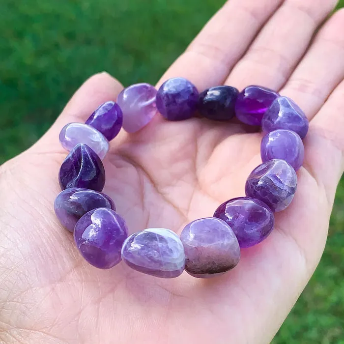 Tumbled Gemstone Bracelet Magic Crystals Bracelets