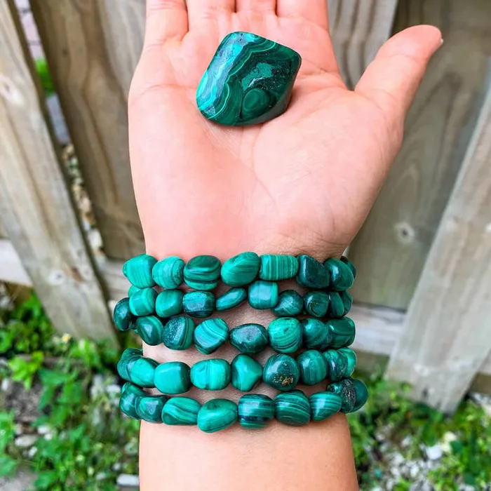 Tumbled Gemstone Bracelet Magic Crystals Bracelets
