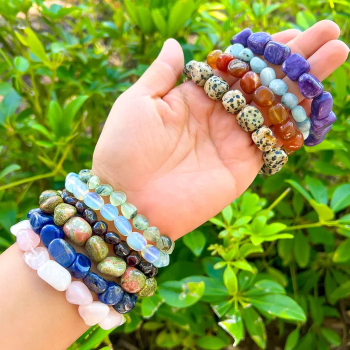 Tumbled Gemstone Bracelet Magic Crystals Bracelets