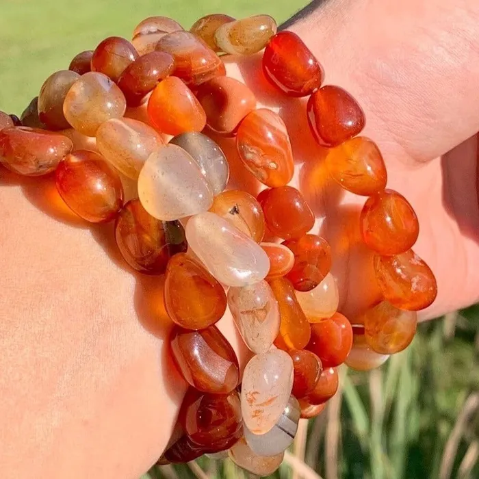 Tumbled Gemstone Bracelet Magic Crystals Bracelets