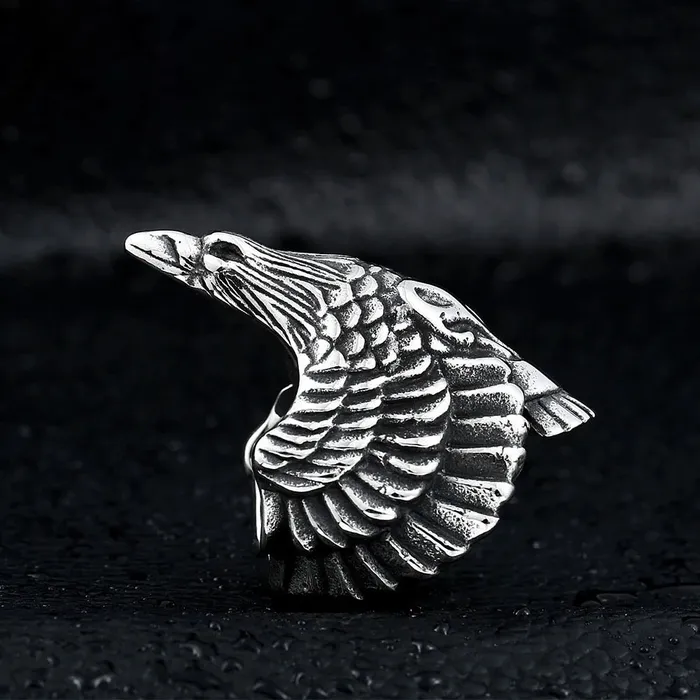 Valhalla Vikings Rings Viking Ring Flying Raven