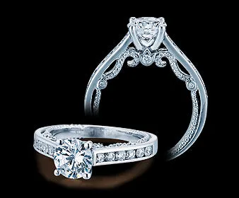 Verragio Insignia Round Diamond Engagement Ring Setting 060 CTW International Diamond Center Rings Verragio Insignia Round Diamond Engagement Ring Setting 060 CTW International Diamond Center Rings
