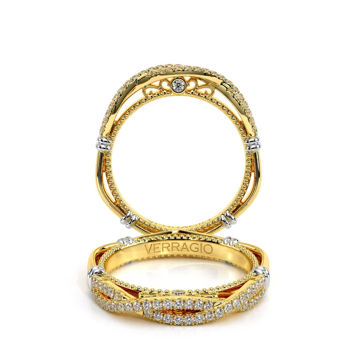 Verragio PARISIAN 106W 18k Yellow Gold Womens Band International Diamond Center Rings Verragio PARISIAN 106W 18k Yellow Gold Womens Band International Diamond Center Rings