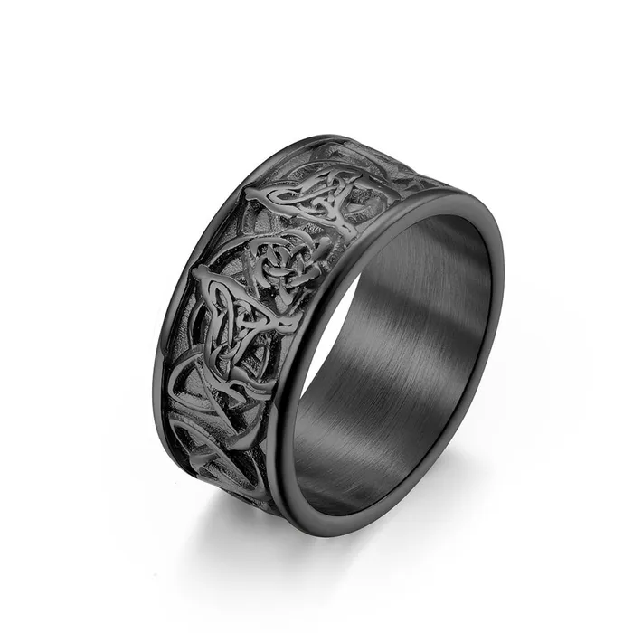 Viking Ring Norse Wolves Valhalla Vikings Rings