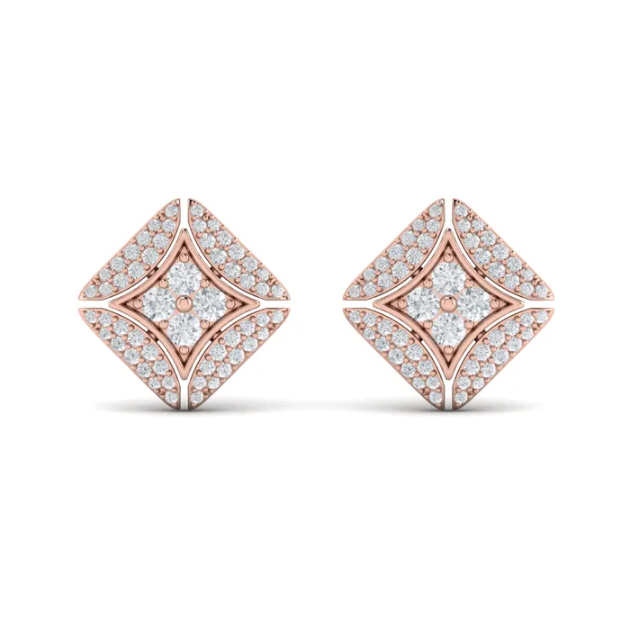 Vlora Estrella 14K Diamond Vlora Star with Channel Set Diamond Cluster Stud Earrings 07CTW Shop IDC estore Earrings Vlora Estrella 14K Diamond Vlora Star with Channel Set Diamond Cluster Stud Earrings 07CTW Shop IDC estore Earrings