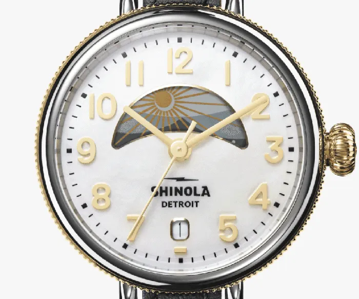 Watches Shinola Shinola Birdy Day Night Watch 38mm